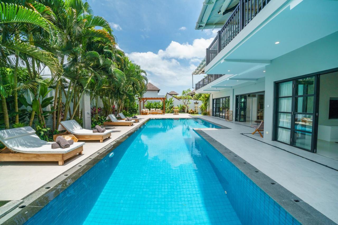 Villa Okenada - Modern 5-Bedroom Pool Villa In Berawa! Canggu  Luaran gambar